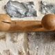Antique wooden coat hook