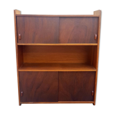 Library doors sliding vintage 50s