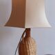 Braided Wicker table lamp