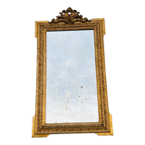 Miroir doré, 139x78 cm