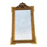 Miroir doré, 139x78 cm