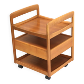 Vintage bar cart / serving trolley on wheels