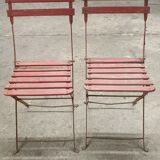 Folding chairs