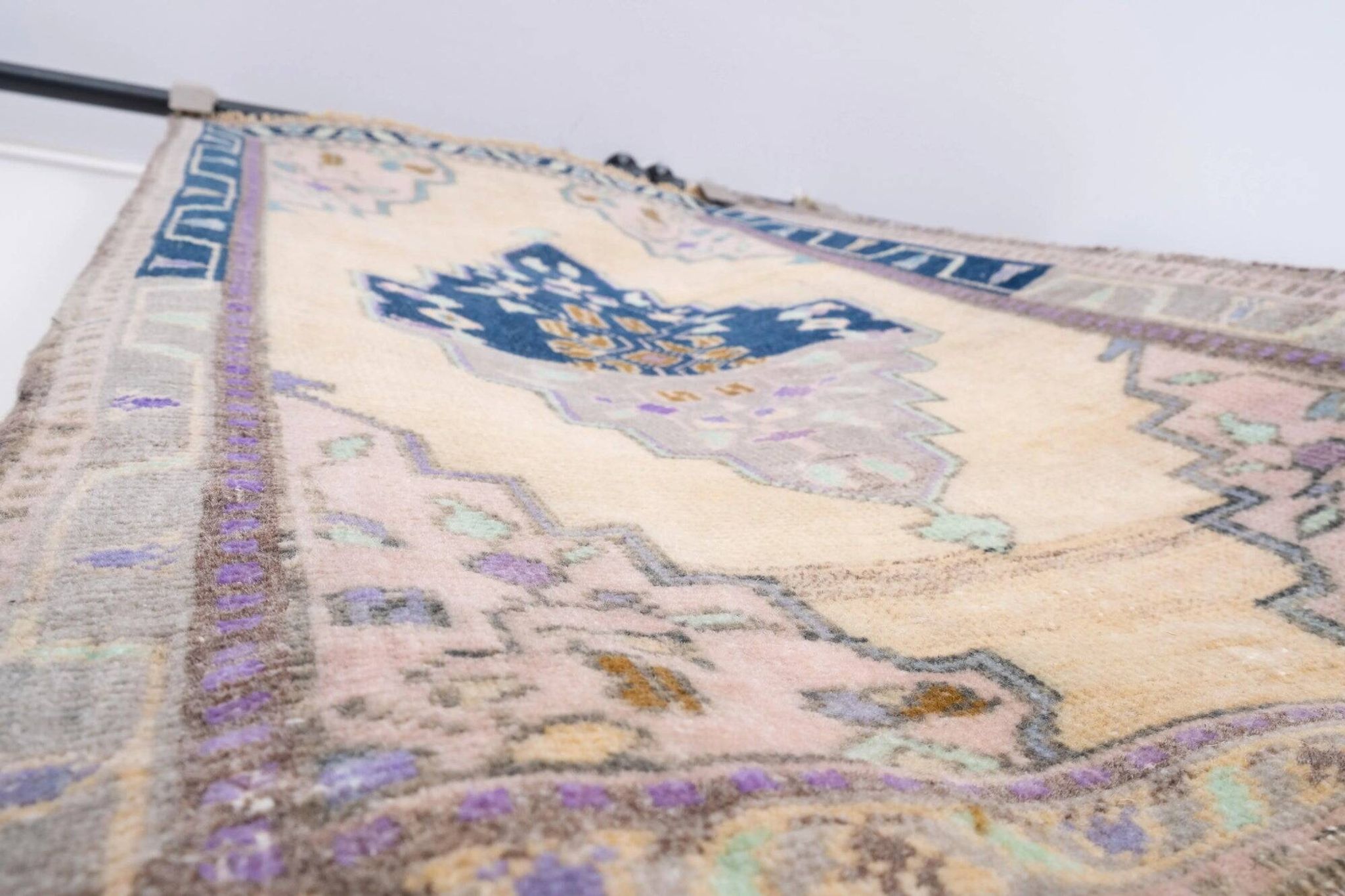 Set of 2 vintage handmade Turkish rugs 50x100 cm