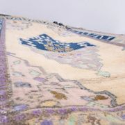 Set of 2 vintage handmade Turkish rugs 50x100 cm
