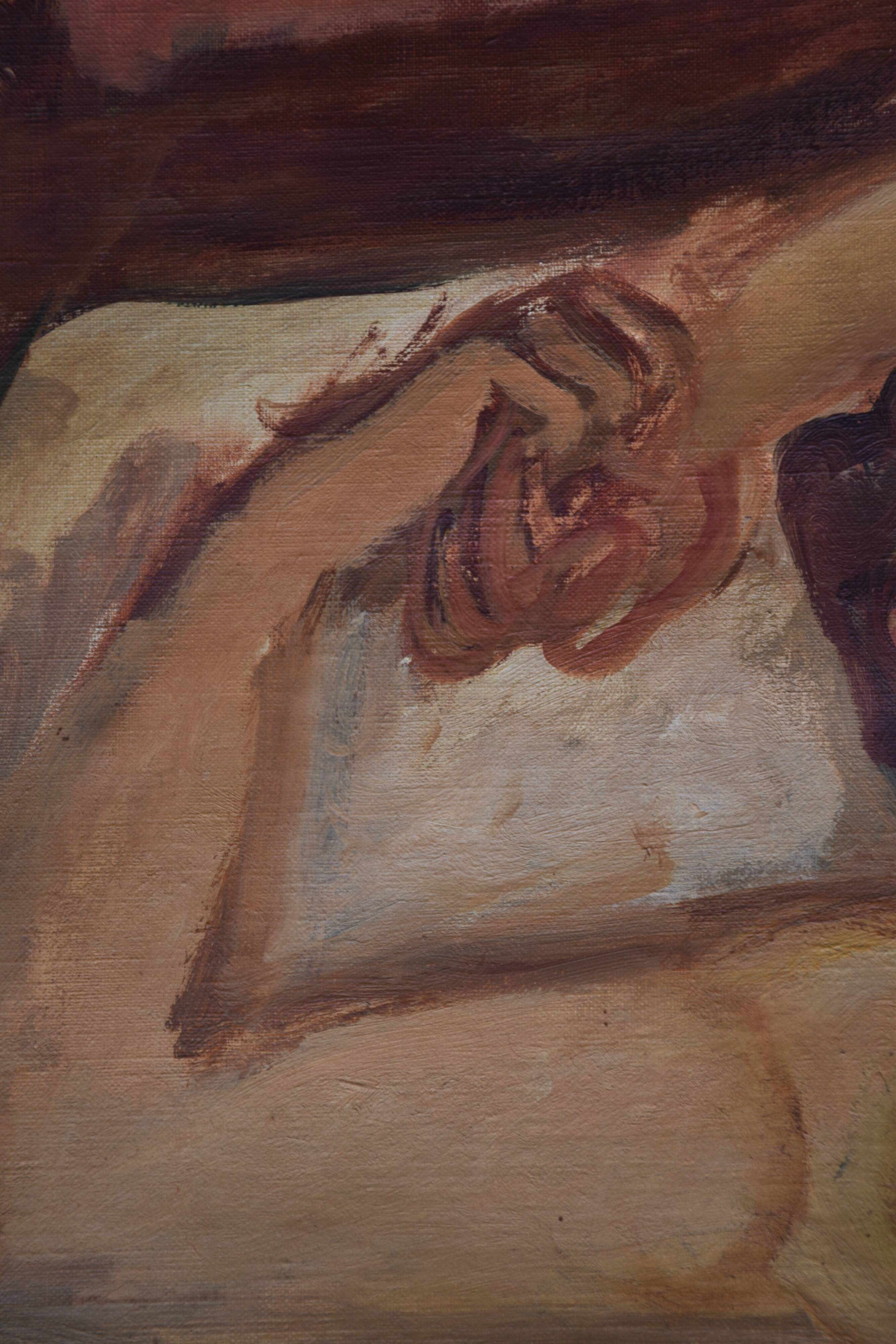 Maurice Savin, Nude Reclining (1940)