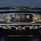 Painted wooden work table, Napoleon III period – mid 19th century