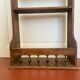 Old wooden wall shelf
