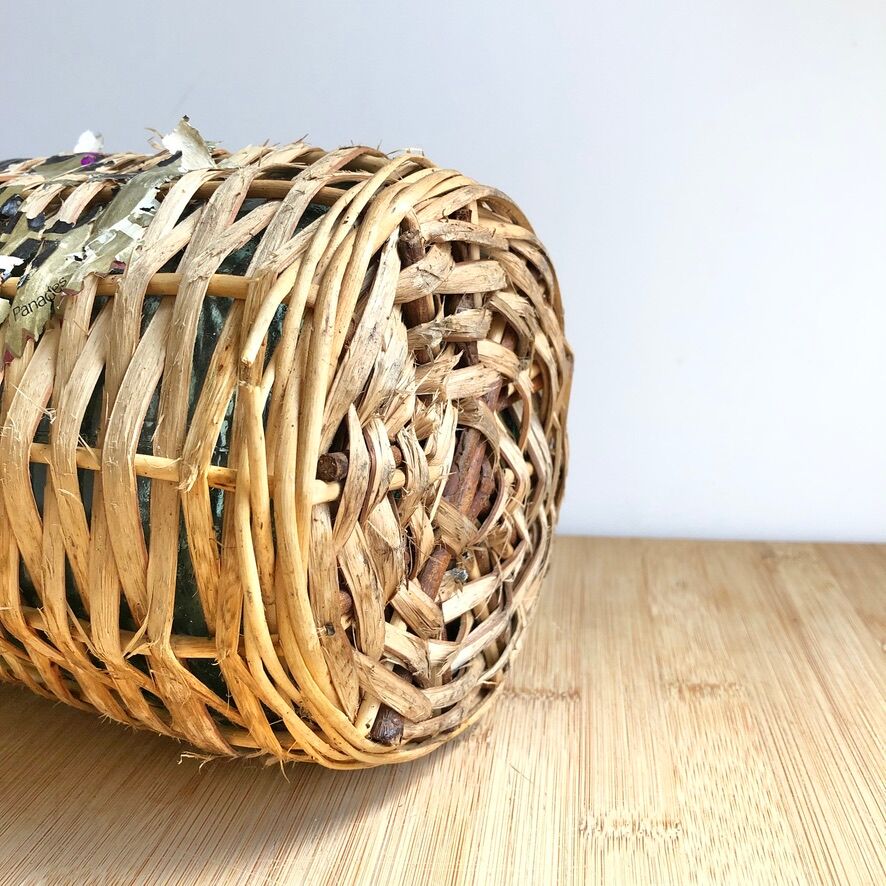 Demijohn and wicker