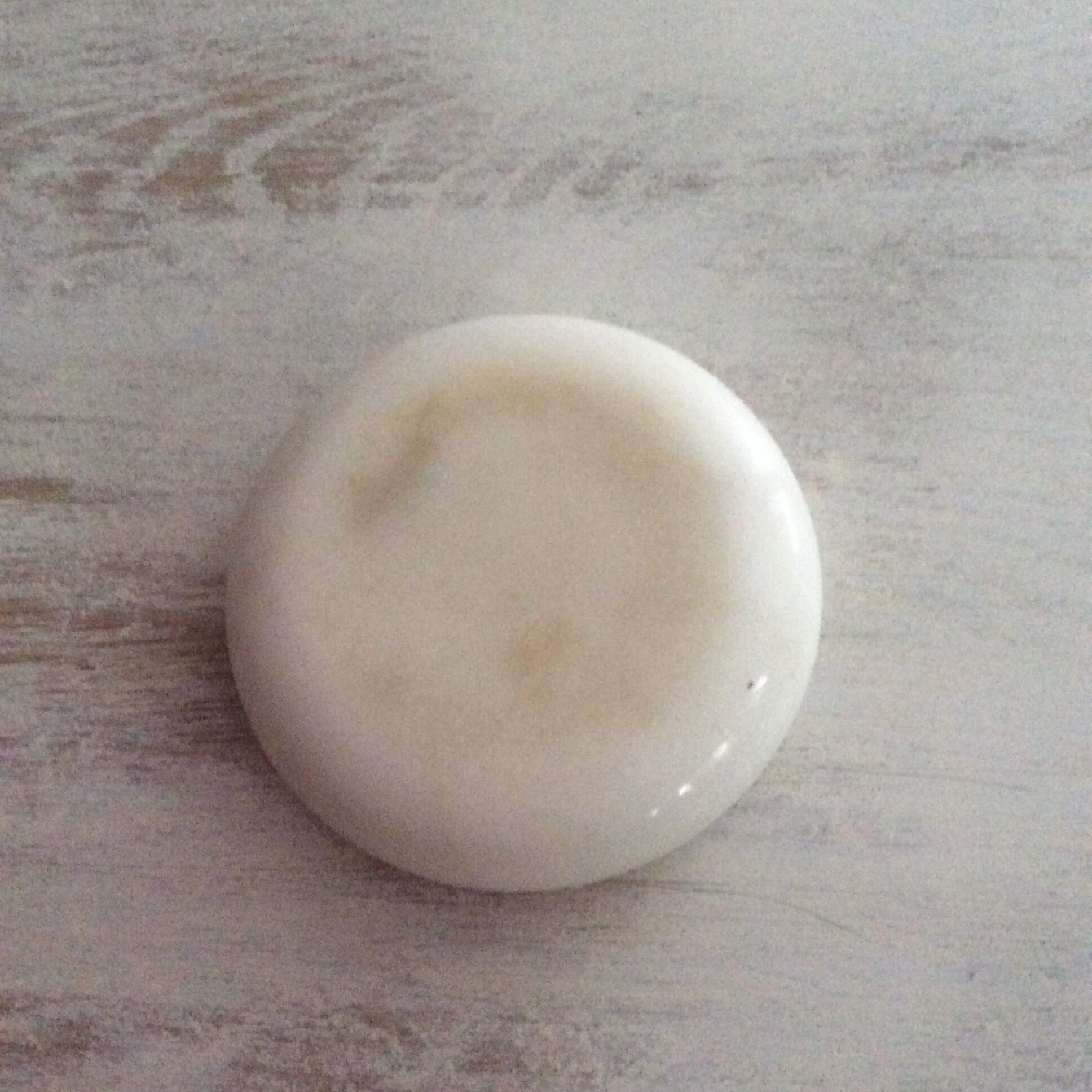 White marble ashtray