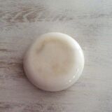 White marble ashtray