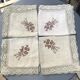 Embroidered and crocheted napkins Poland