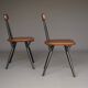 Pirkka chairs by Ilmari Tapiovaara for Laukaan Puu. 1950s.