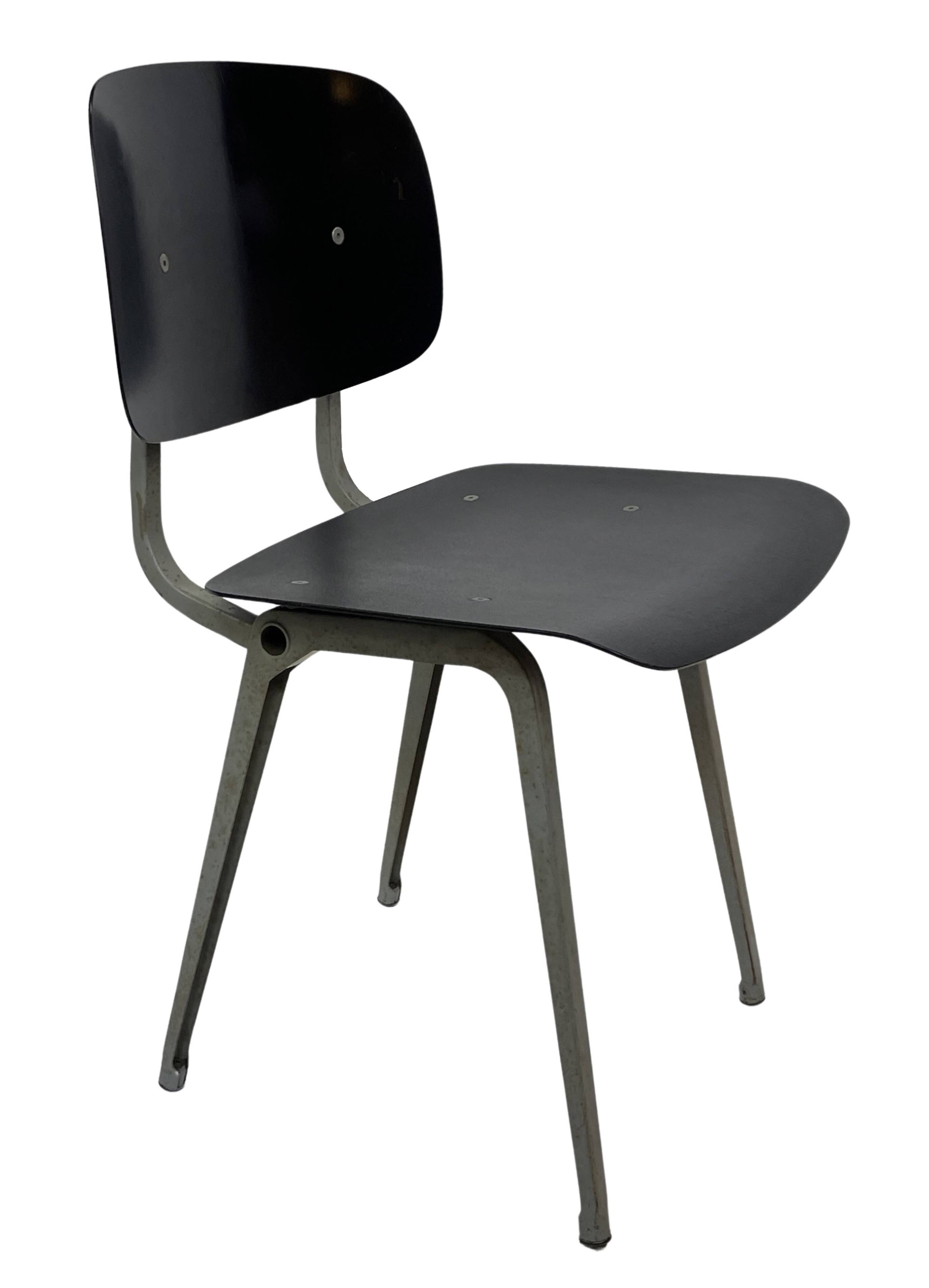 Vintage Friso Kramer Revolt chair for Ahrend de Cirkel 1960