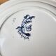 Hollow dish, clairefontaine earthenware, indiana decor, 19th century