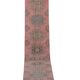 Vintage Turkish Oushak Rug Handwoven 79x664 cm