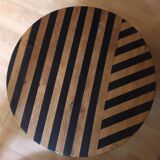 Brutalist coffee table, attributed to Charles Dudouyt