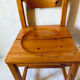 Pair of mountain chairs made of solid pine.