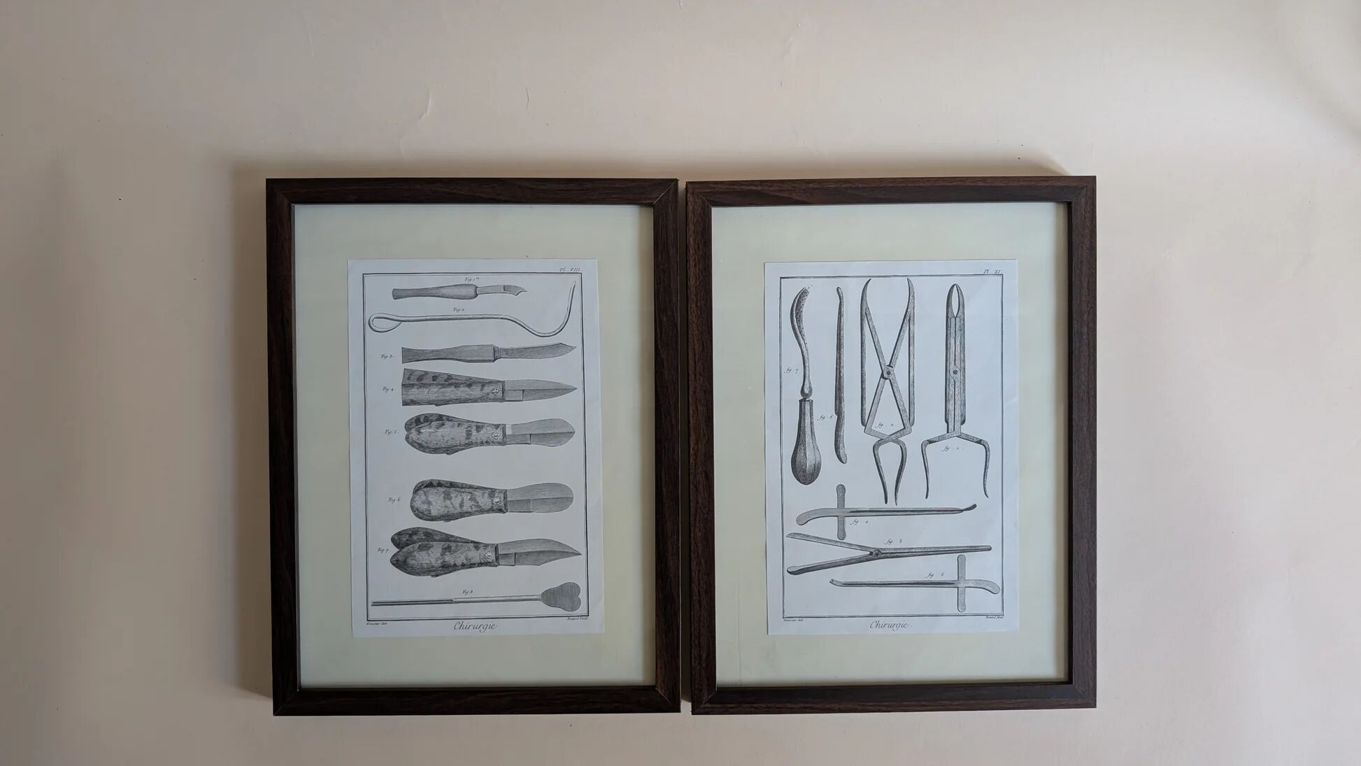 Framed poster "Surgery"