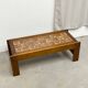 Table basse en bois et céramique