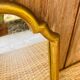 Antique gold mirror 32x22cm