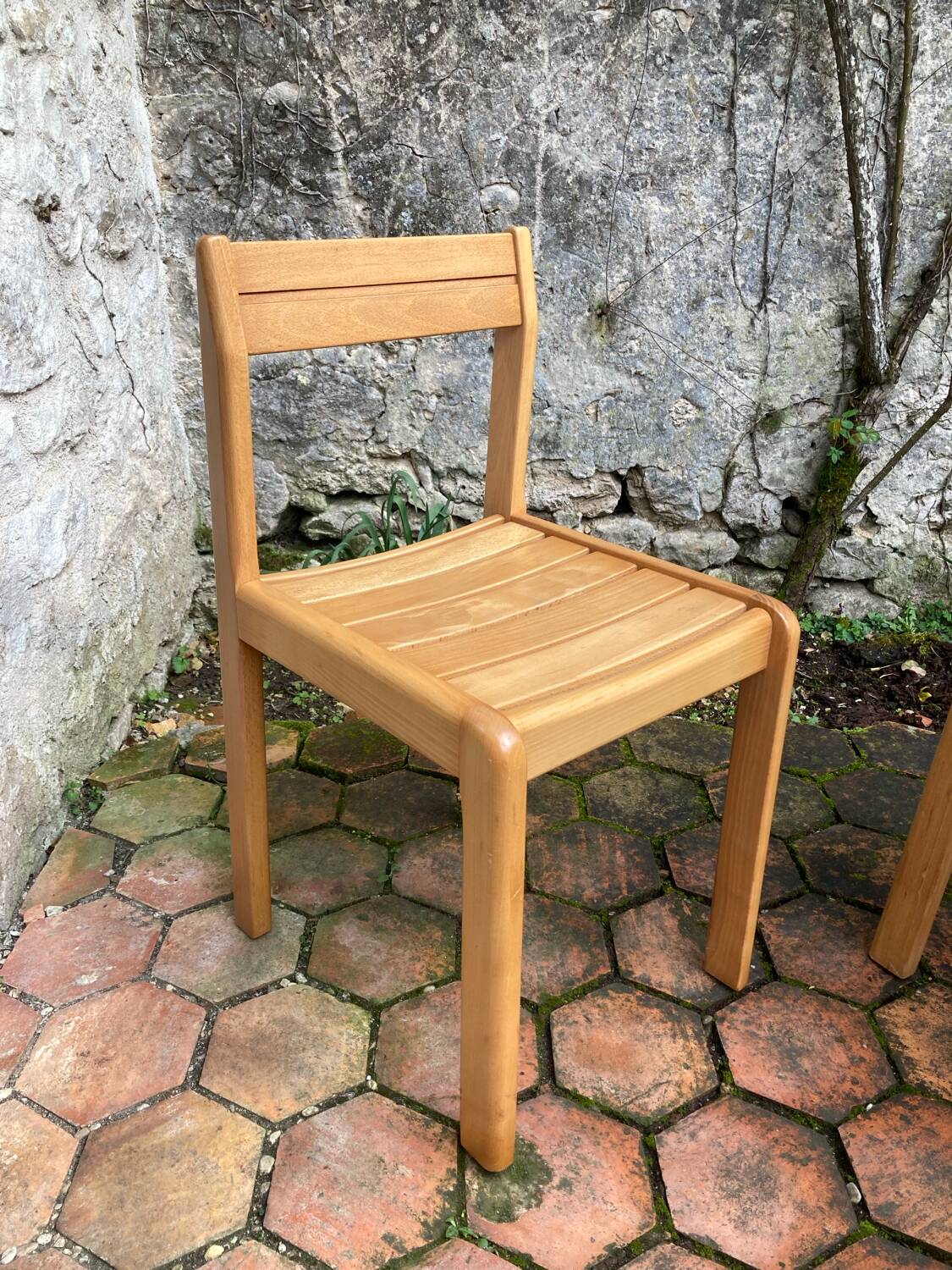 Set of 4 Scandinavian style chairs