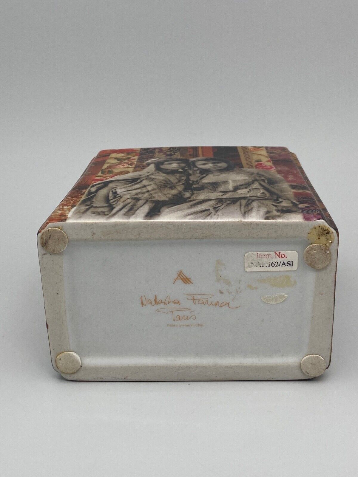 CERAMIC VASE BY NATASHA FARINA PARIS DECOR ORIENTAL XXEME