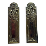 Plaques de propreté laiton
