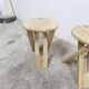 Pair of folding stools designed by Adrian Reed made in the years
