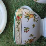 4 Villeroy and Boch Golden Birds tea cups