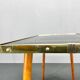 Midcentury Small Glass Side Table, Germany