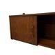 Vintage wall cabinet compact wall system 1960s teak veneer