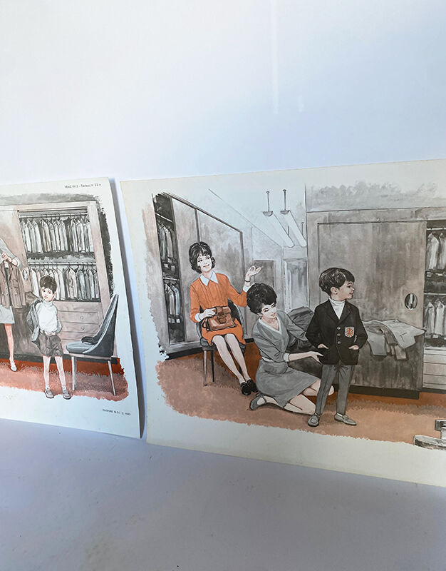 Affiche marché, essayge