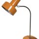 Lampe de table orange vintage, années 1970