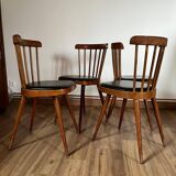 Set of 4 BAUMANN model 740 chairs