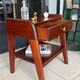Vintage solid wood bedside table