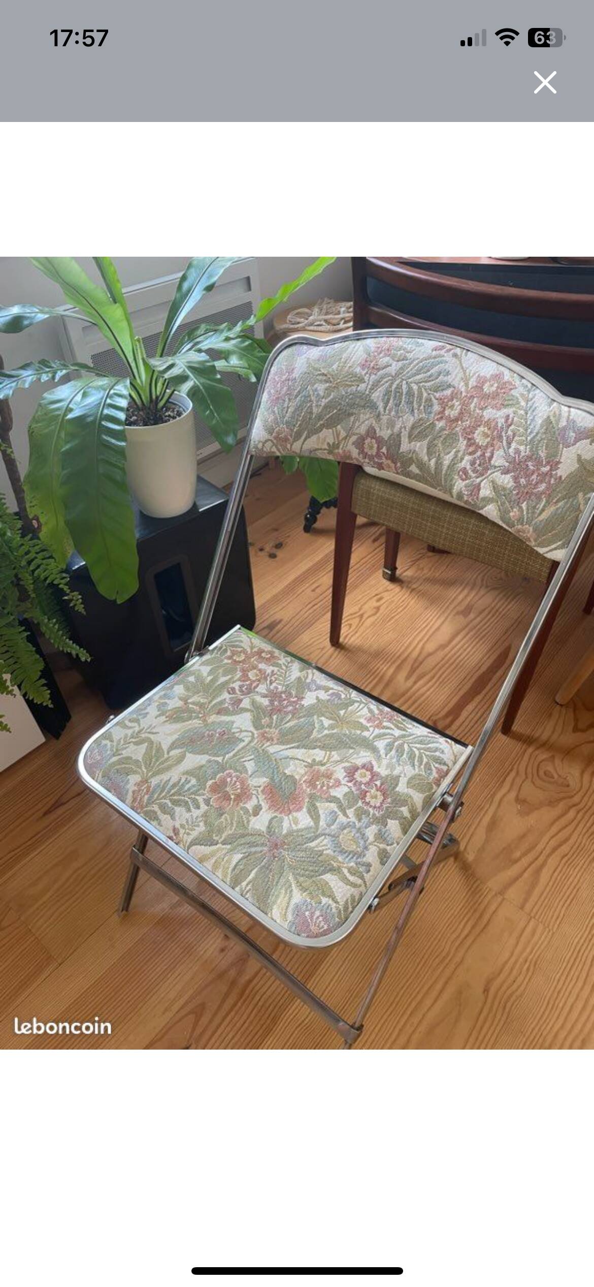 4 chaises pliantes vintages Chaisor