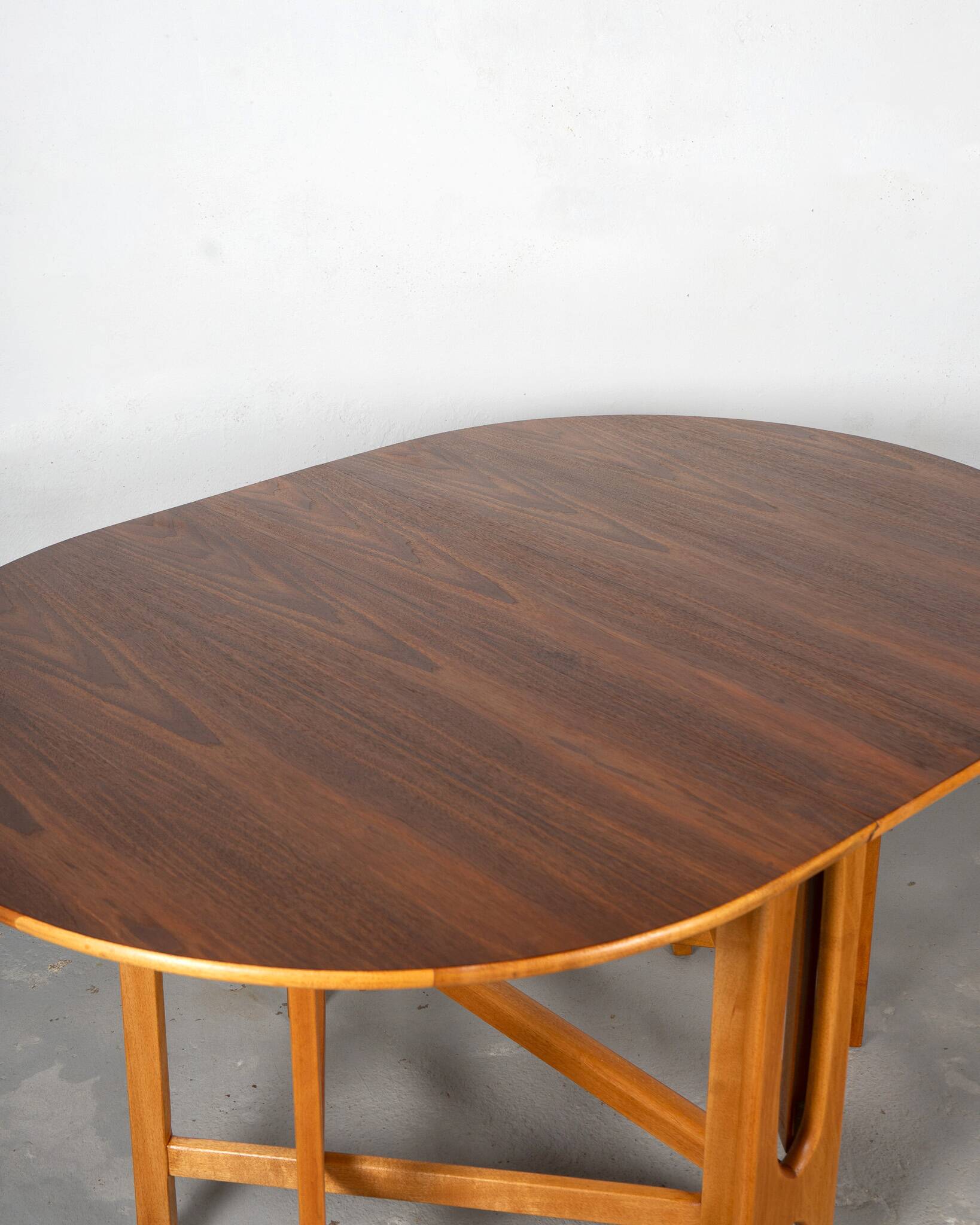 Mid Century Teak Foldable Dining Table made in Norway