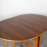 Mid Century Teak Foldable Dining Table made in Norway