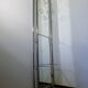 Chrome metal wall coatrack 1960