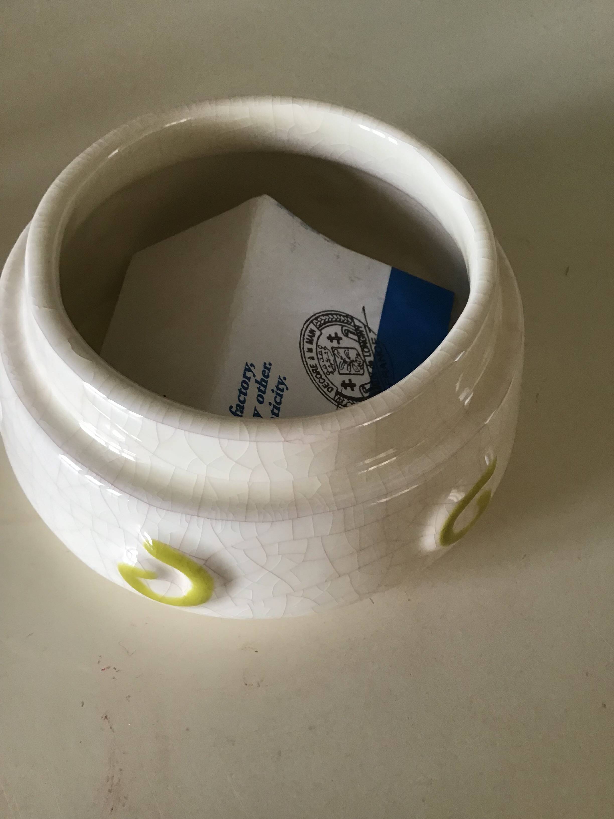 Longwy enamel trinket box