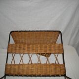 Magazine holder and tablet from the 50s