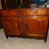 Bahut Louis XV in merisier of the 18th siecle