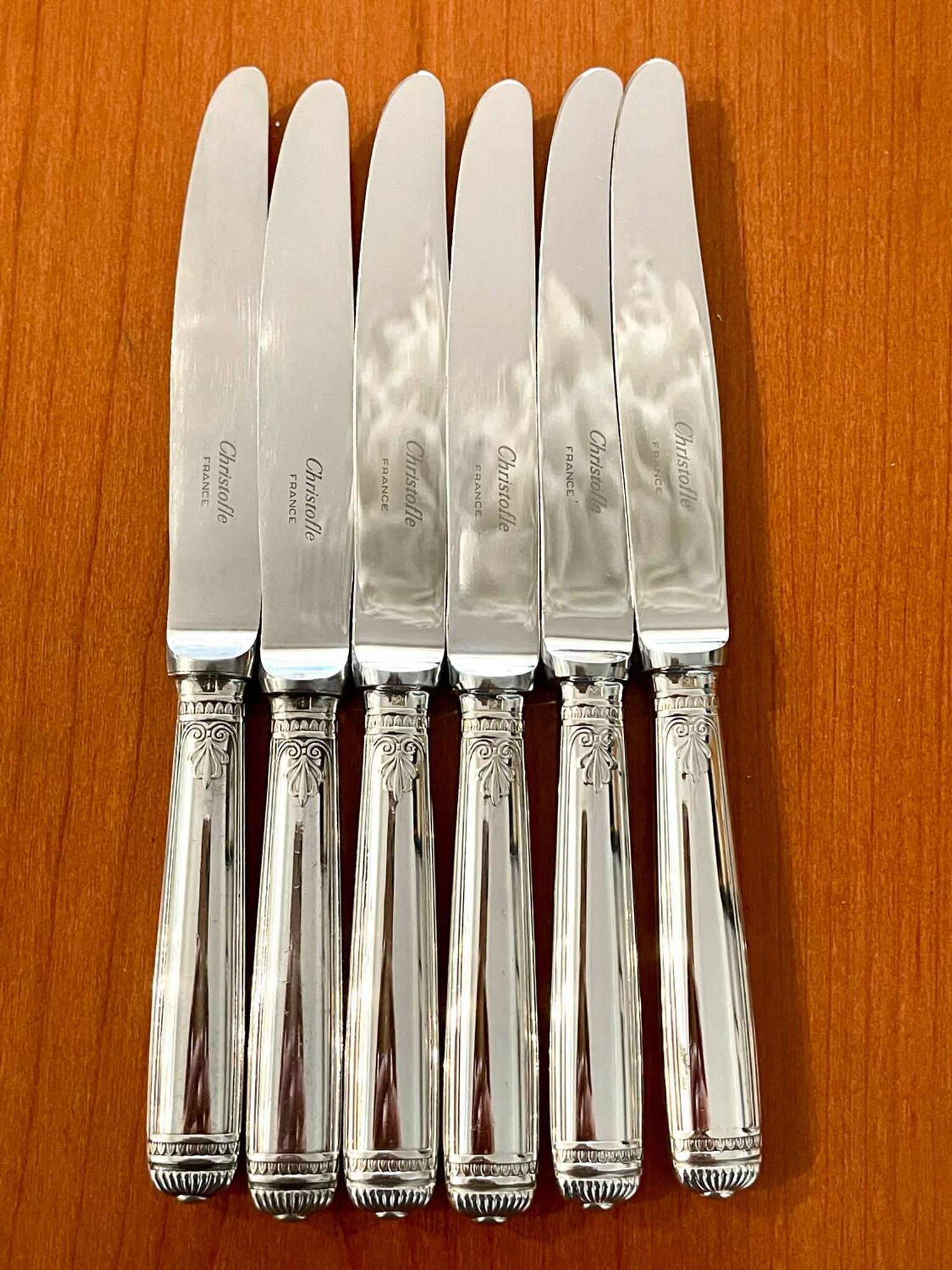 Christofle Malmaison housewife 6 people 30 pieces near new condition