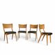 4 x Wooden Dining Benchairs 136 / Chairs by Stol Kamnik / 1960s / Slovenia