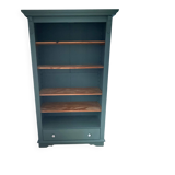 Solid wood green library
