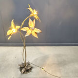 Willy Daro flower floor lamp, 1970s
