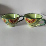 2 henriot quimper cups