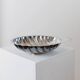 Silver-plated metal shell-shaped saladier from Italy, 1960s, vintage fruit and jewellery bowl