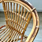 Child's rattan armchair